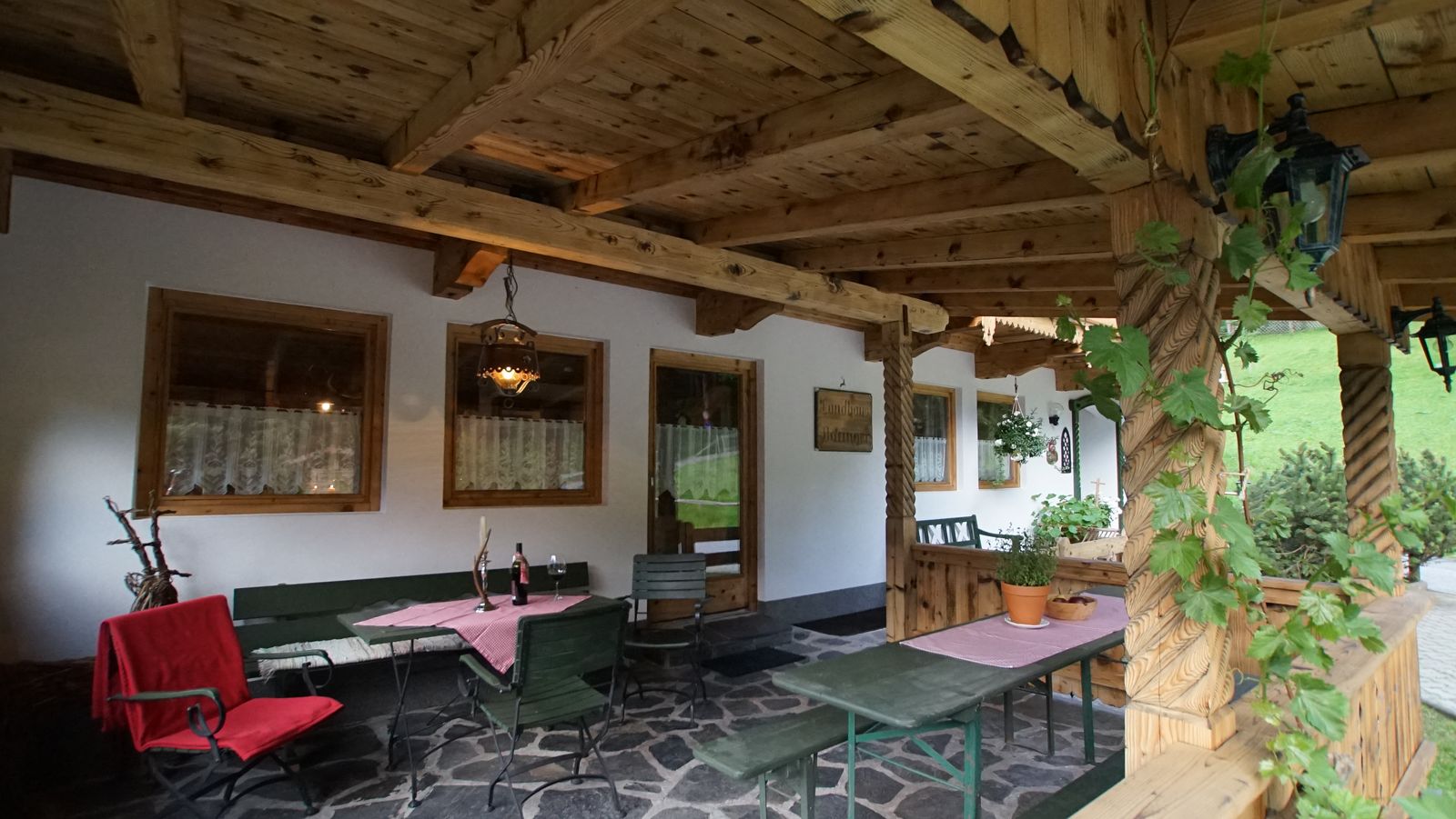 Overdekt terras