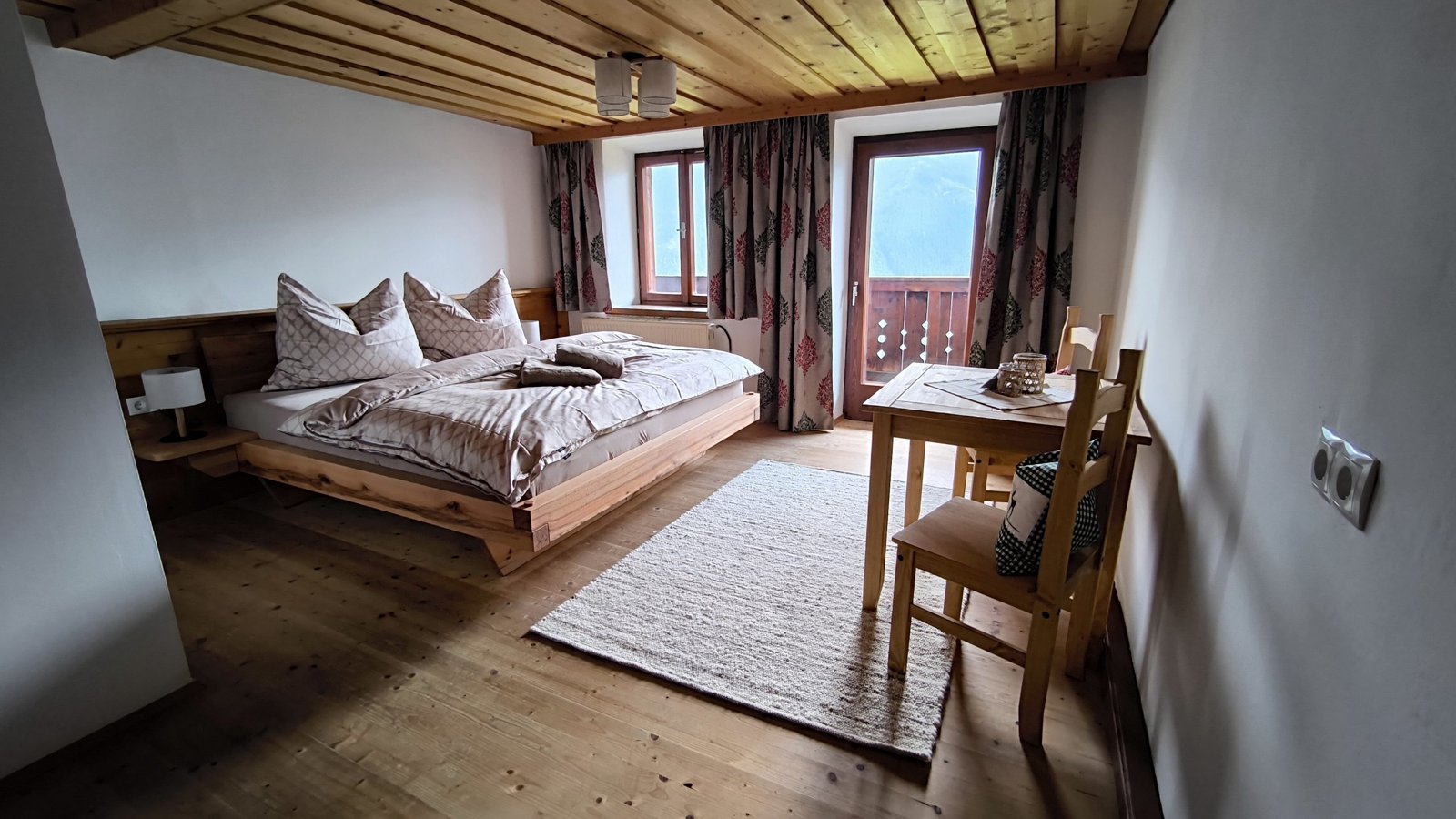 Slaapkamer met uitzicht