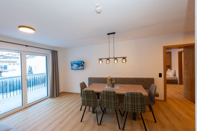 Woon- en eetruimte · appartementvoorbeeld