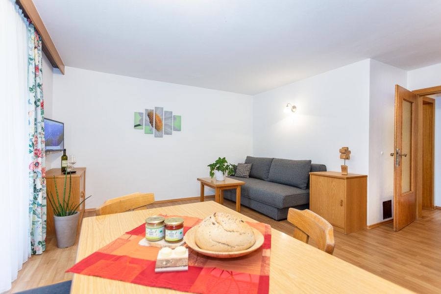Woon- en eetruimte · appartementvoorbeeld