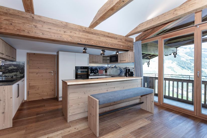 Galerie-appartement · open keuken