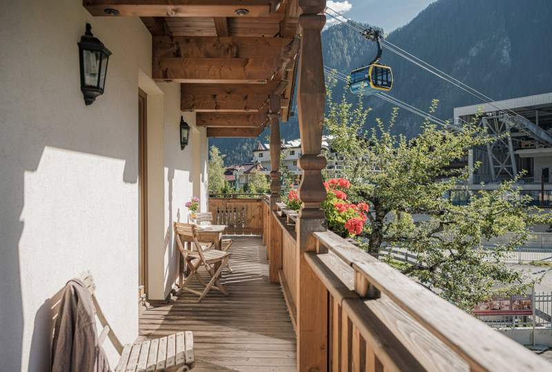 Balkon · zomerbeeld