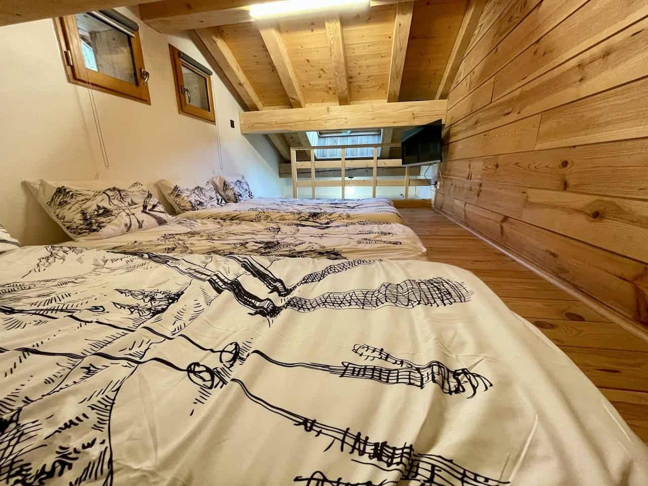 Vierpersoonskamer met mezzanine