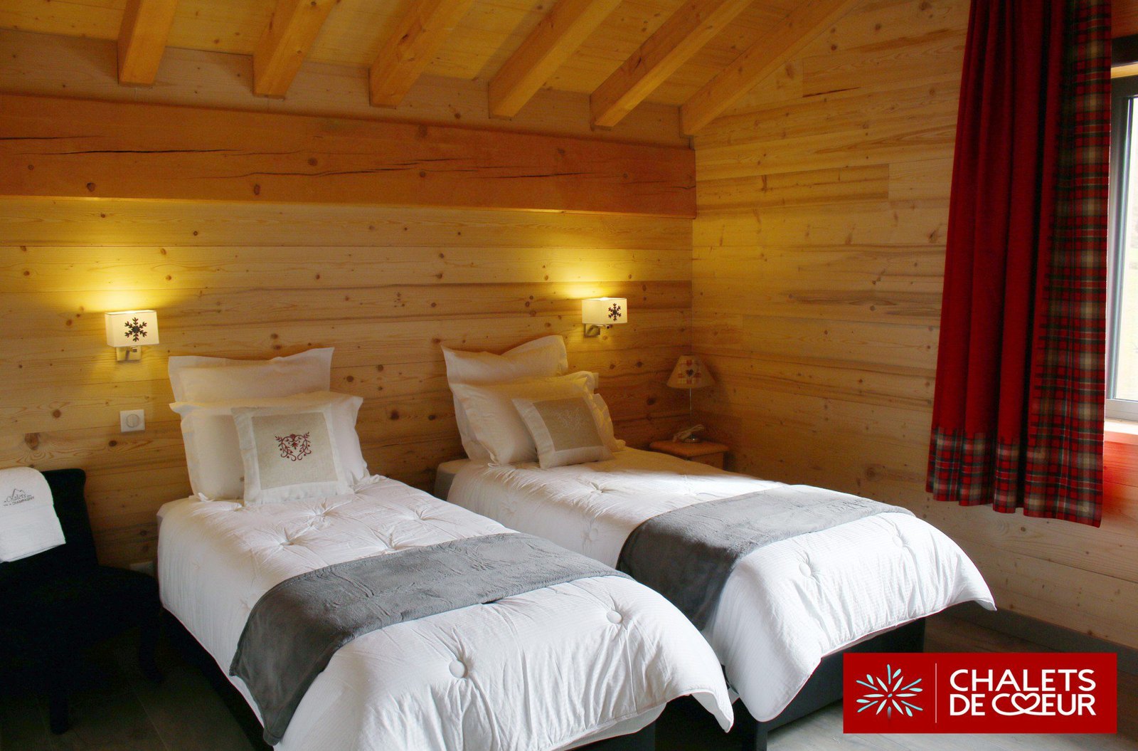 Kamer met twee bedden
